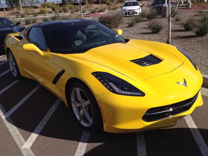 New Yellow Corevtte Stingray Will Be Available At VanDevere Chevy Chevrolet